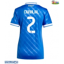 Real Madrid Daniel Carvajal #2 Tredjedrakt Dame 2025-26 Kortermet